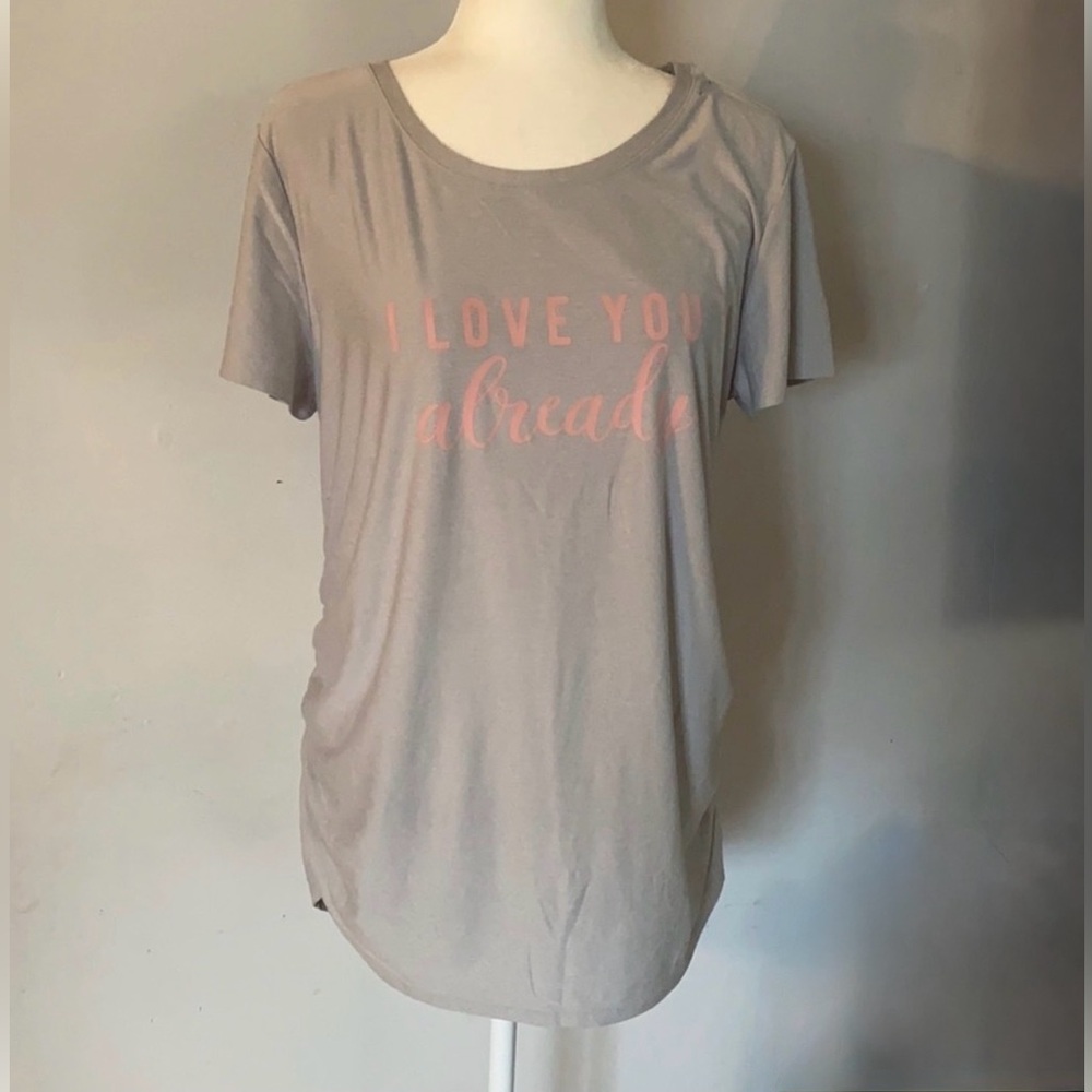 NWOT-TIME AND TRUE MATERNITY BLOUSE